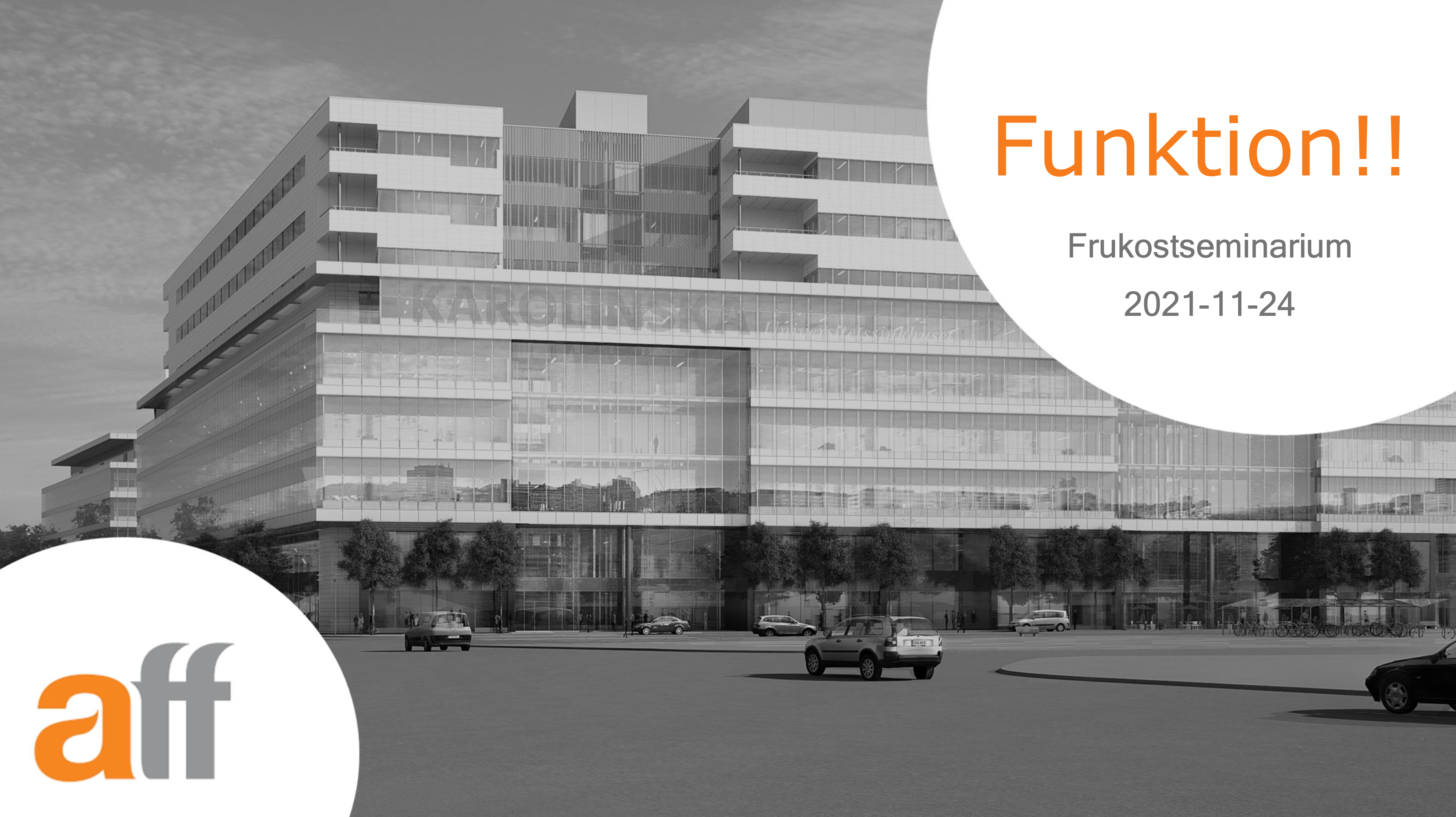 Seminarium – Funktionsentreprenader