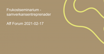 Seminarium – samverkansentreprenader