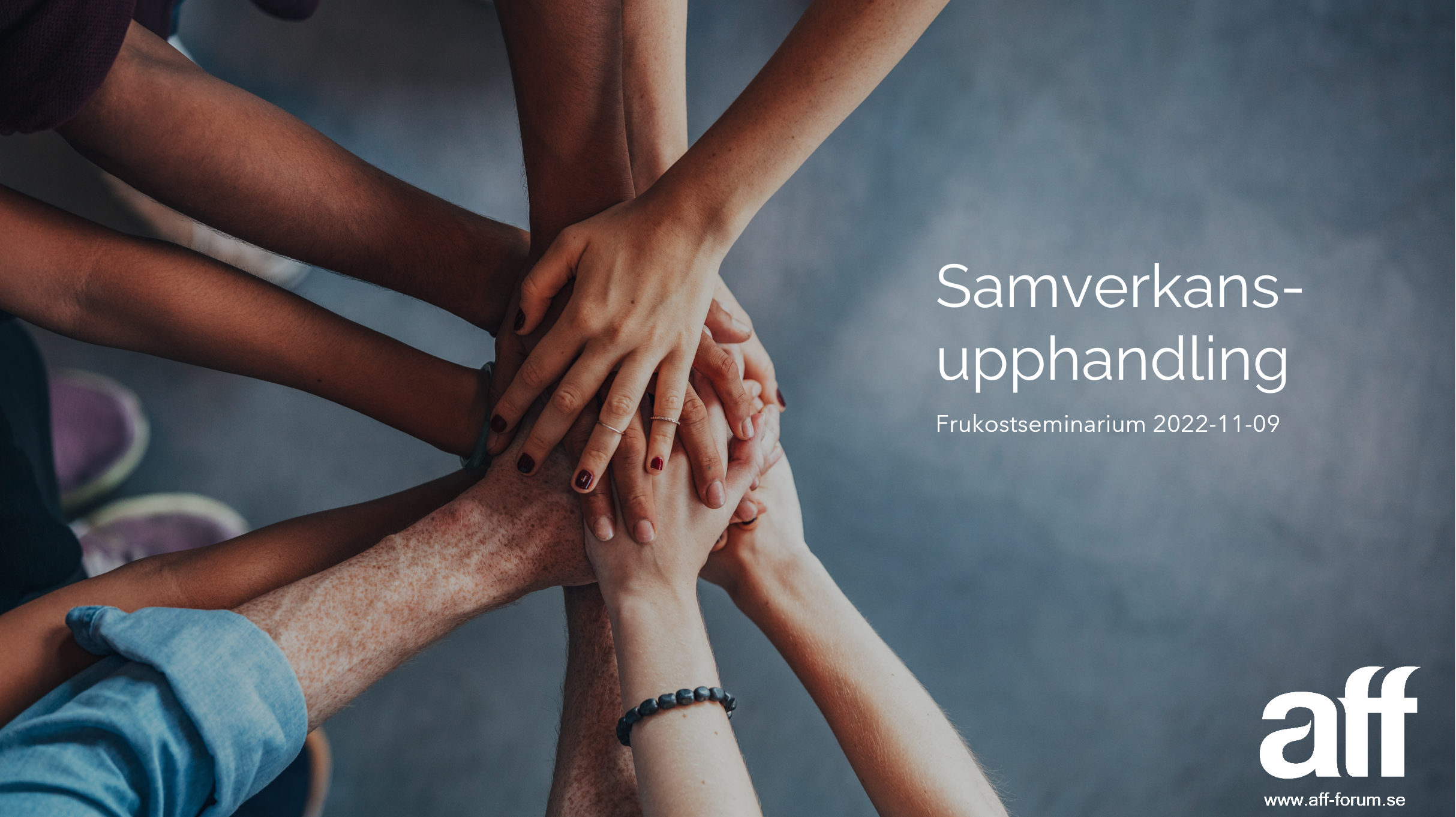 Frukostseminarium – samverkansupphandling