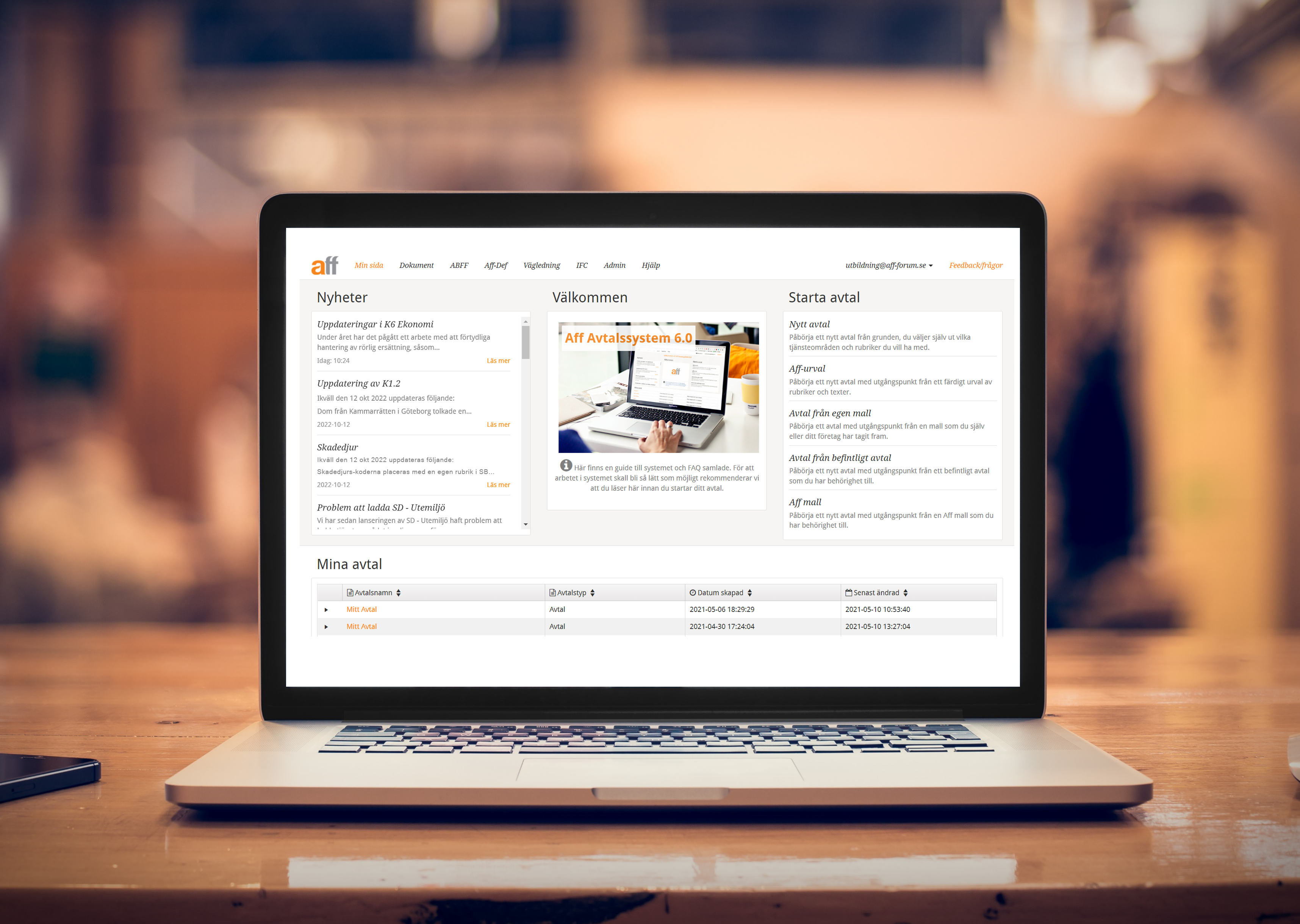 Avtsalssystem i dator